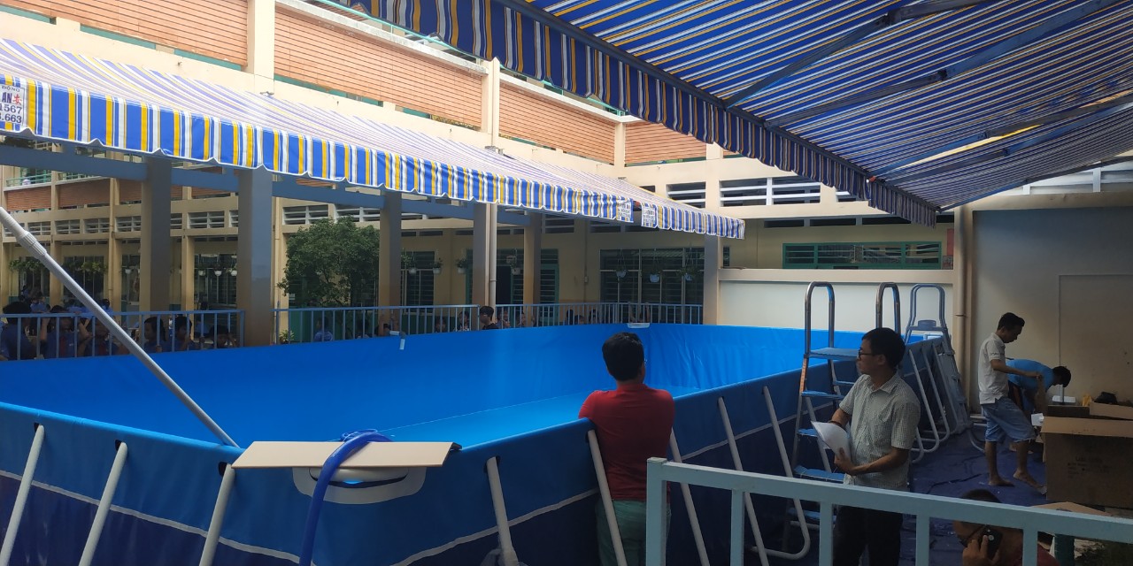 Bể Bơi Khung Kim Loại Vietpools KT 8.1mx18.6m - 2019 3