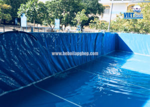Bể bơi bơm hơi Khu đô thị Ecopak - Hưng Yên 3