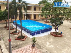 Bể bơi lắp ghép tại Trường TH Tiên Hưng- Tiên Lãng - Hải Phòng 5