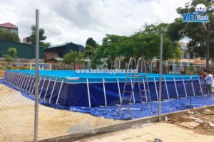 Bể bơi lắp ghép tại Trường TH Tiên Hưng- Tiên Lãng - Hải Phòng 3