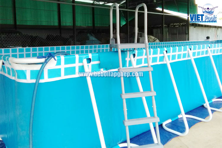 Bể bơi lắp ghép VIETPOOLS tại Nghệ An 2020 9