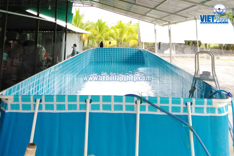 Bể bơi lắp ghép VIETPOOLS tại Nghệ An 2020 10