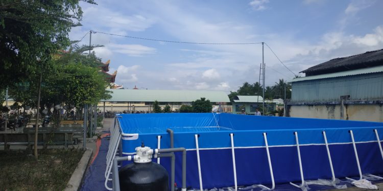hồ bơi trường học cho trẻ em
