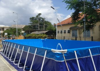bể bơi trường học lắp ráp