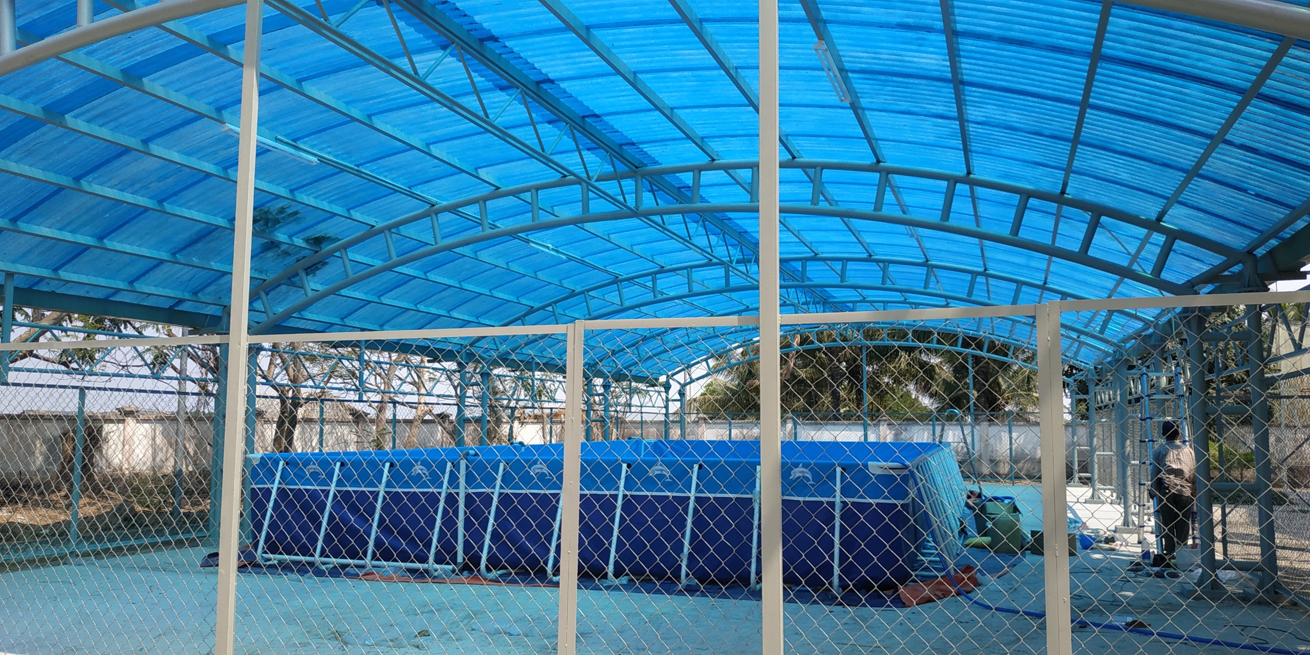 hồ bơi thông minh vietpools lắp tại Cần Giờ 2020