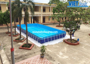 hồ bơi trường học lắp ghép