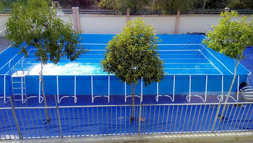 Bể Bơi Lắp Ghép Khung Kim Loại Tại Tây Ninh KT 8.1mx18.6m - 2020 8