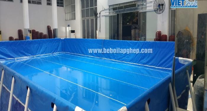 bể bơi trường học