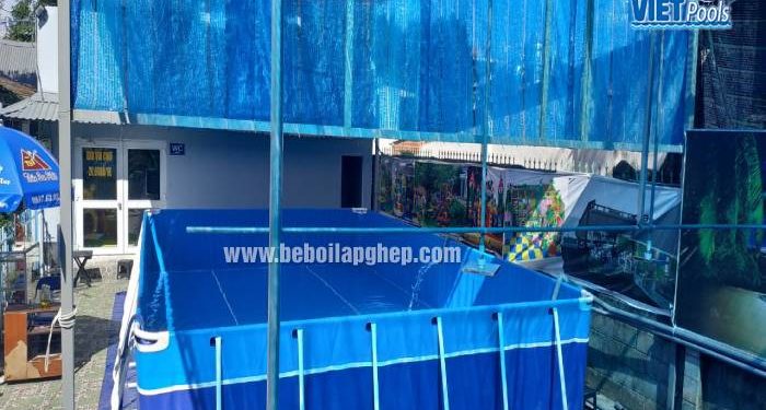 bể bơi trường học