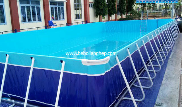 bể bơi trường học