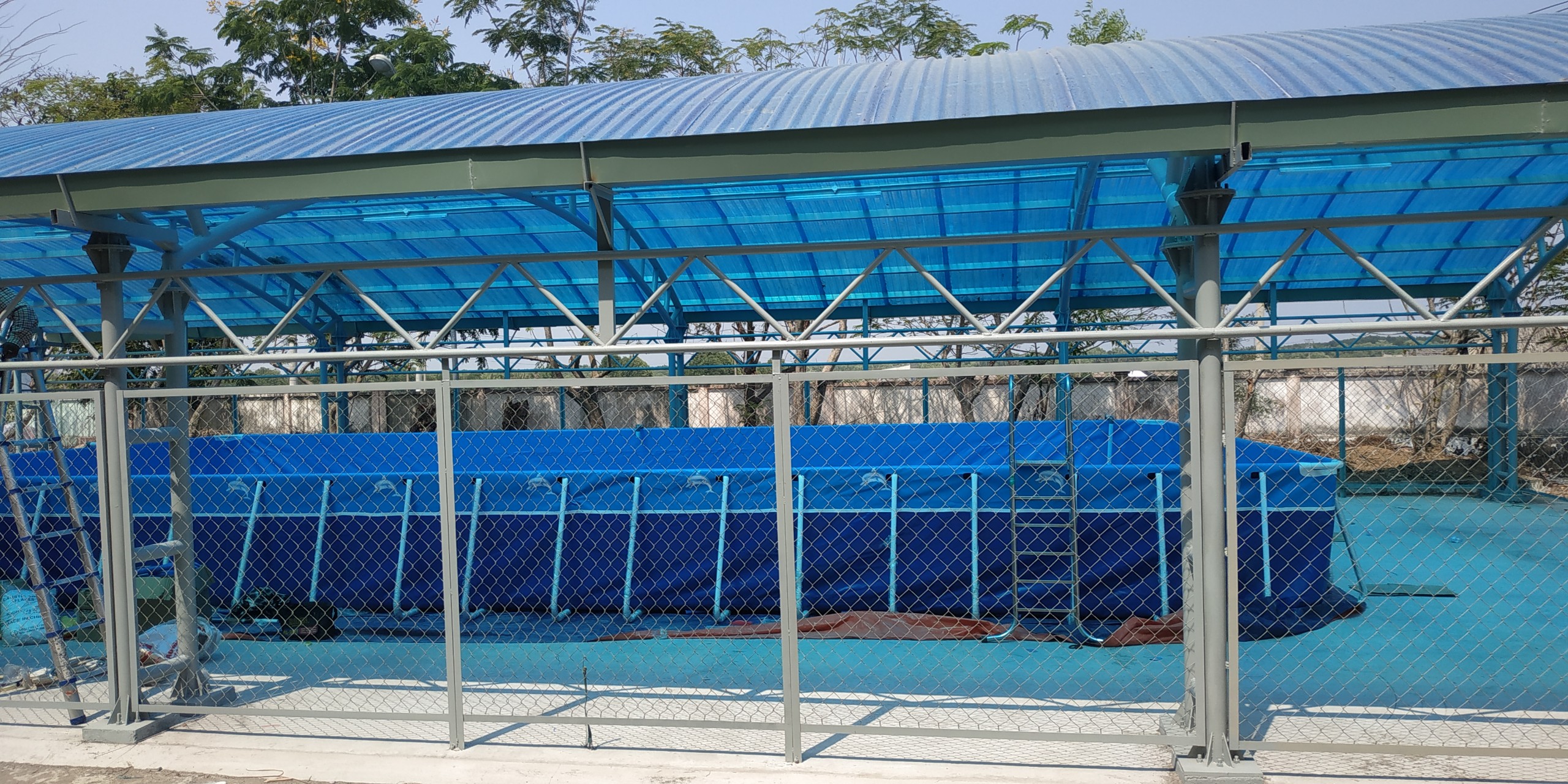 hồ bơi thông minh vietpools lắp tại Cần Giờ 2020