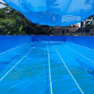 Hồ Bơi Thông Minh Bằng Bạt 8,1m x 14,1m