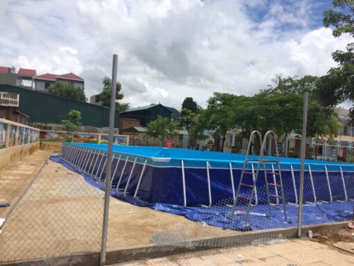 bể bơi trường học di động