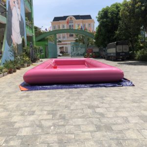 bể phao chữ nhật bơm hơi